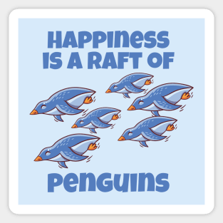 Penguin Happiness Sticker